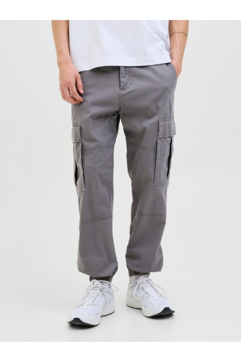 JACK & JONES PSTKANE JONNIE CUFFED CARGO RET CASTLEROCK 12268261
