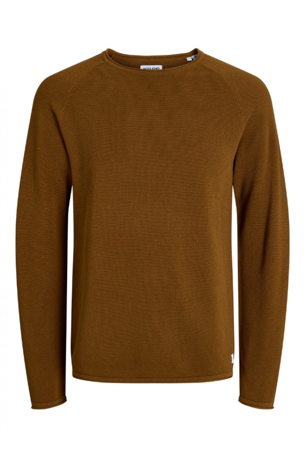 JACK & JONES EHILL KNIT CREW NECK NOOS BROWN 12157321