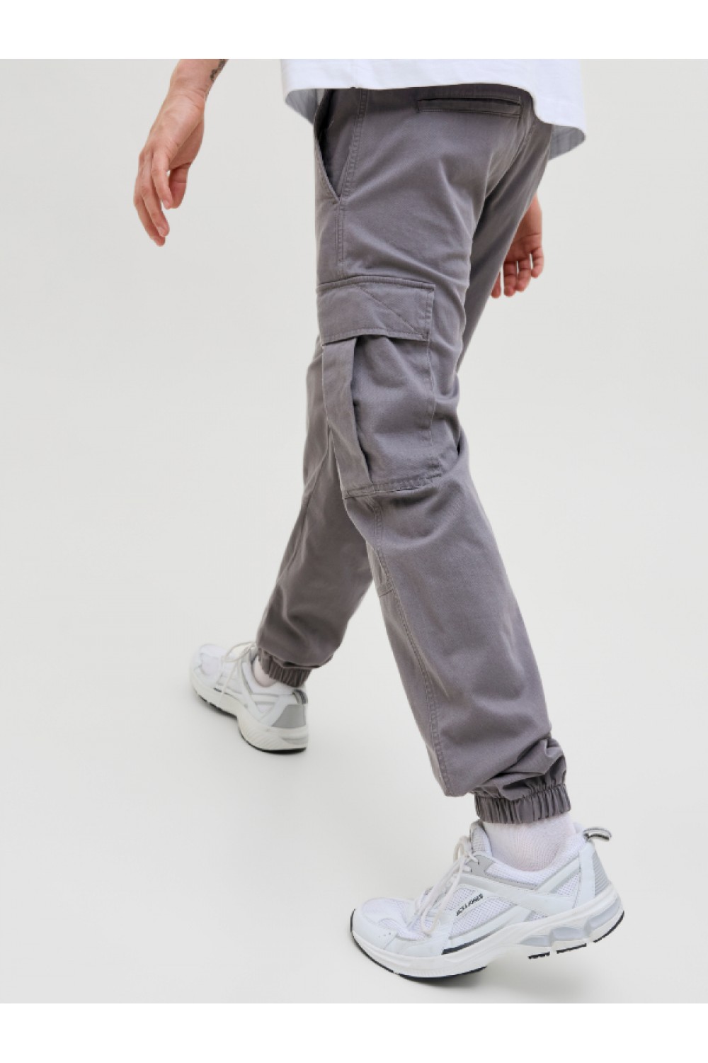 JACK & JONES PSTKANE JONNIE CUFFED CARGO RET CASTLEROCK 12268261