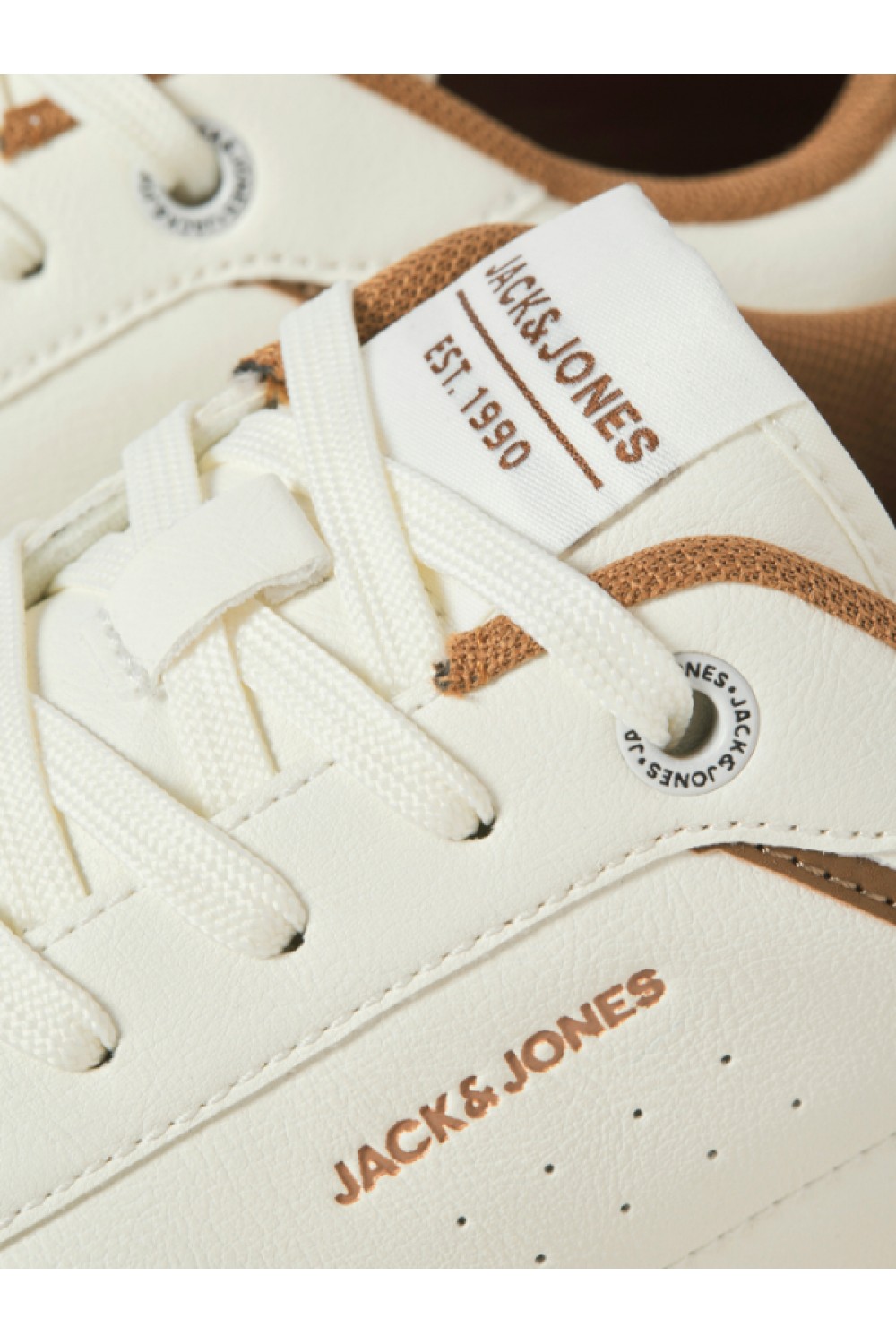 JACK & JONES JFWEALING PU SNEAKER NOOS MARSHMALLOW 12257992