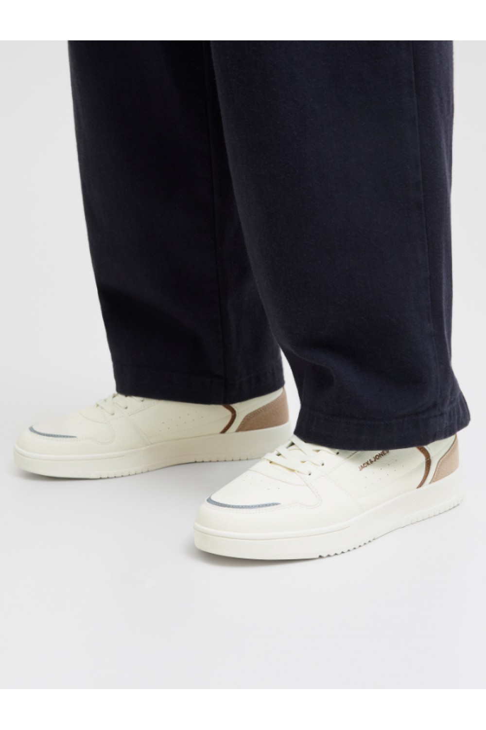 JACK & JONES JFWEALING PU SNEAKER NOOS MARSHMALLOW 12257992