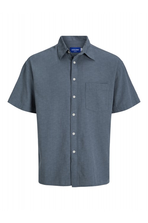 JACK & JONES ALMERIA STRUCTURE SHIRT STORMY WEATHER 12277123