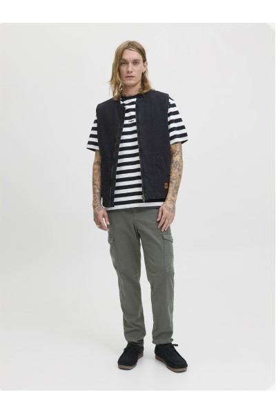 JACK&JONES JPSTACE ARTHUR DOBBY CARGO GREY 12282388