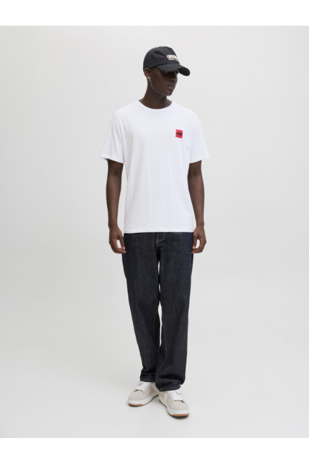 JACK & JONES JJBRANDY TEE SS CREW NECK WHITE 12279100
