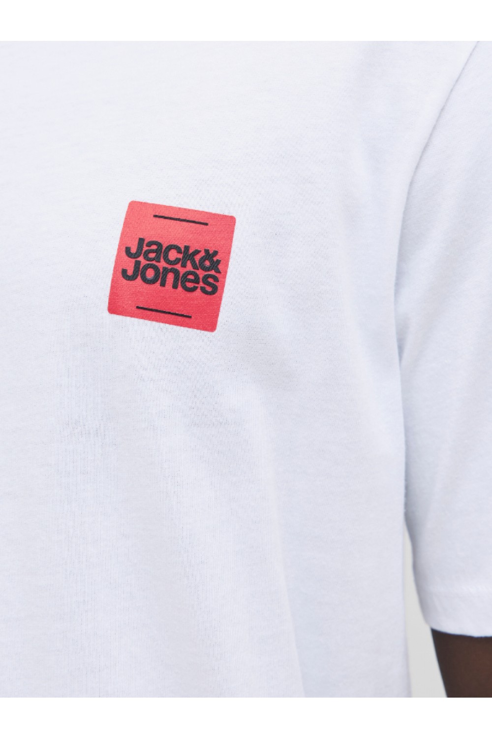 JACK & JONES JJBRANDY TEE SS CREW NECK WHITE 12279100