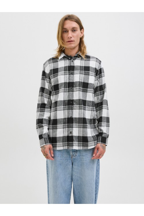 JACK & JONES JJJAMES BUFFALO SHIRT LS GREY 12279259