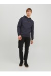 JACK & JONES ESTAR SWEAT HOOD NOOS DARK NAVY 12233972