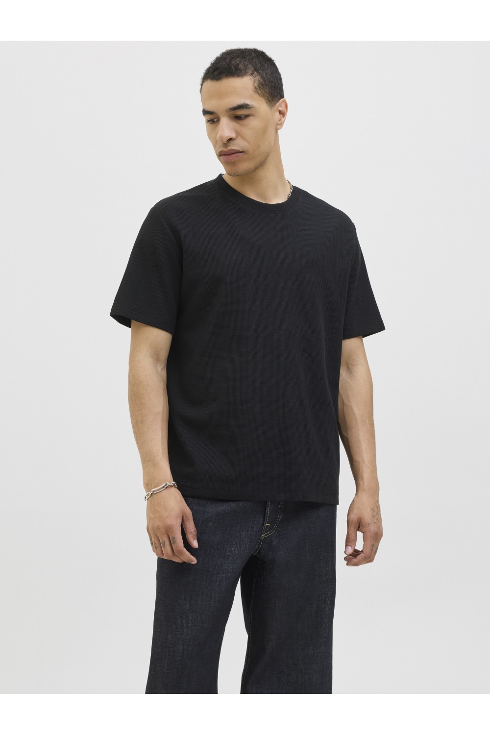 JACK & JONES EAUSTIN TEE SS NOOS BLACK 12278952