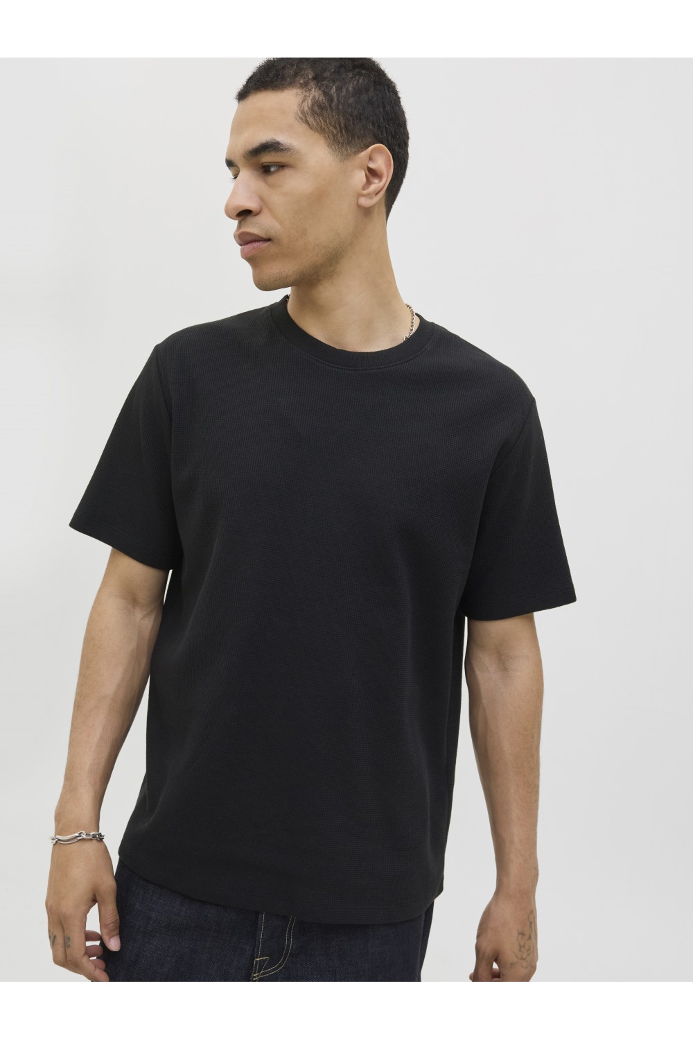 JACK & JONES EAUSTIN TEE SS NOOS BLACK 12278952