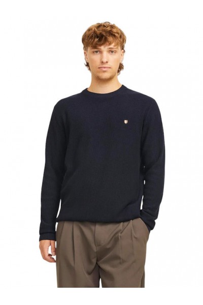 JACK & JONES JPRBLURONY KNIT CREW NECK MARITIME BLUE 12259684