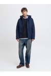 JACK & JONES PANNEL KNIT CREW NECK AW25 SKY CAPTAIN 12278916