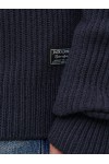 JACK & JONES PANNEL KNIT CREW NECK AW25 SKY CAPTAIN 12278916