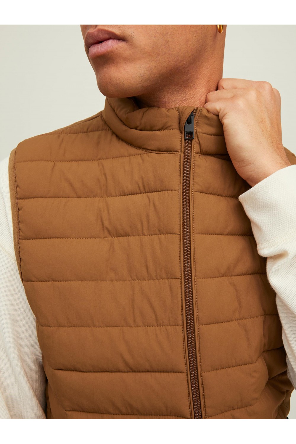 JACK & JONES ERECYCLE BODYWARMER RUBBER 12211132