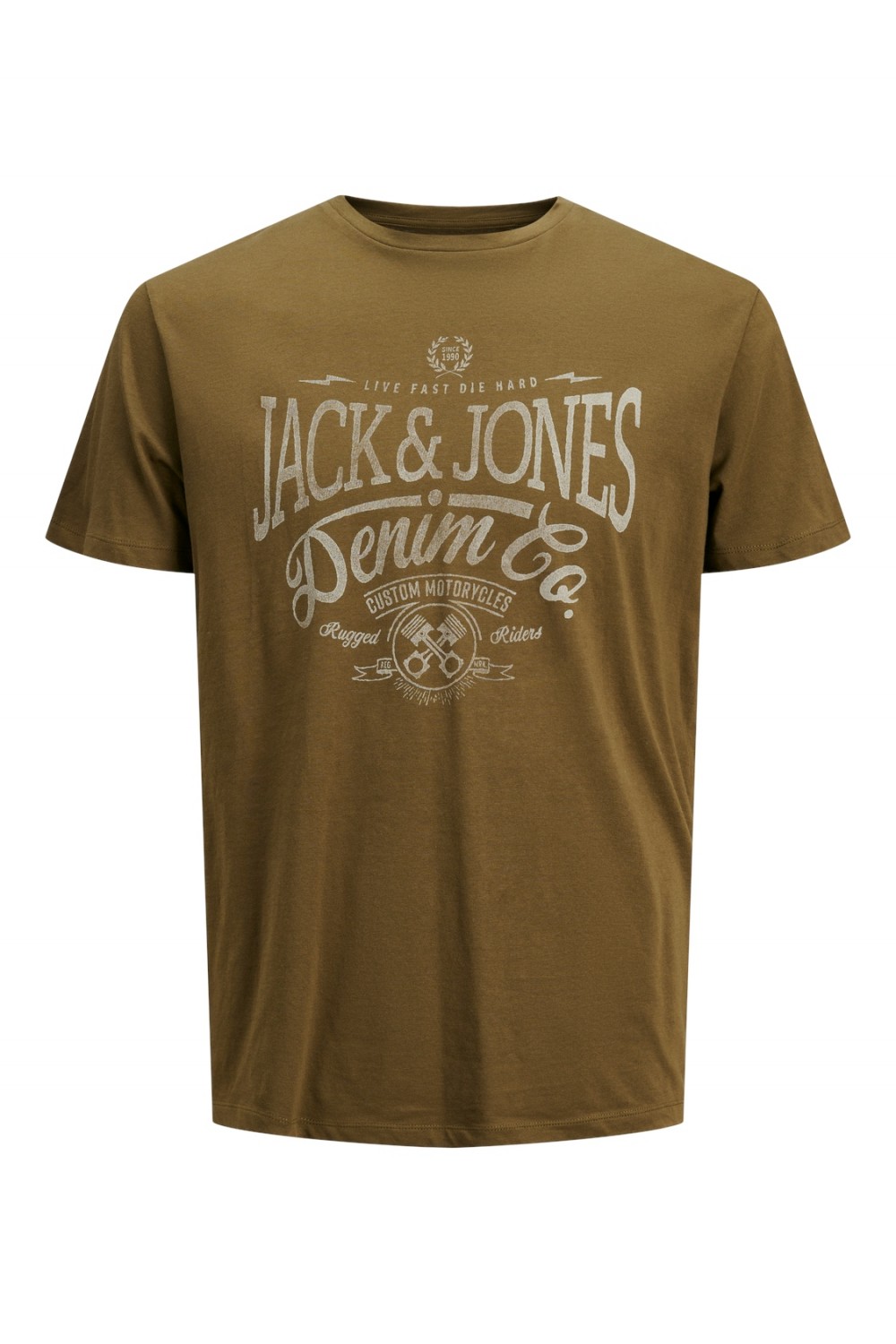 JACK & JONES JPRBOOSTER SS TEE CREW NECK JAN22 DARK OLIVE 12208452