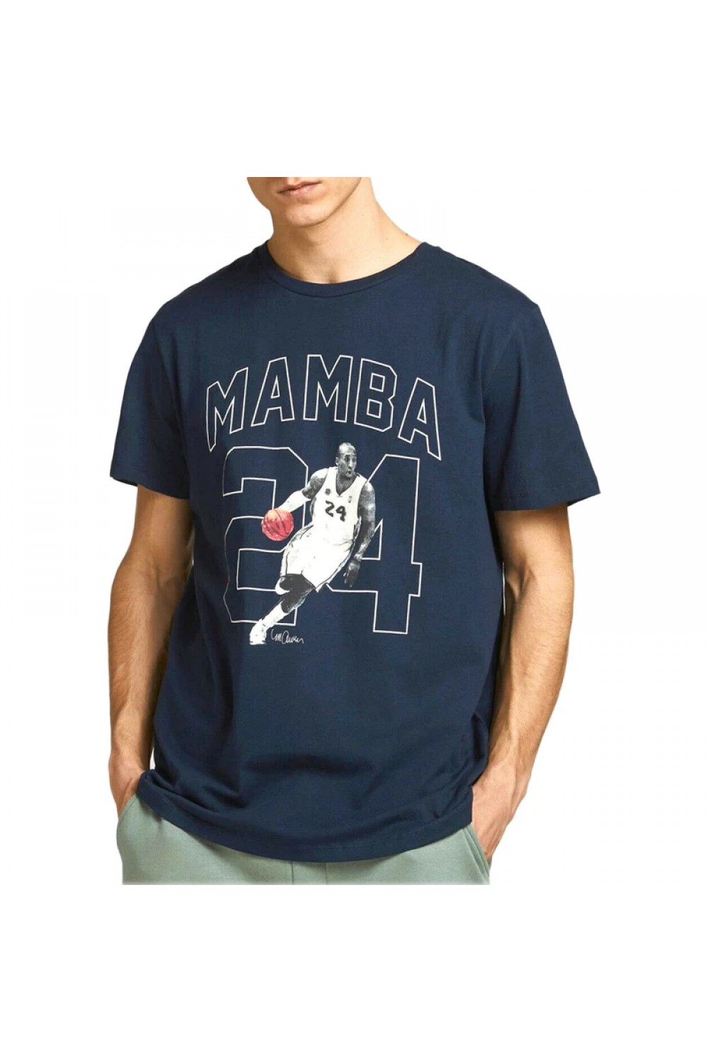 JACK & JONES LEGENDS TEE SS CREW NECK NAVY BLAZER 12189733