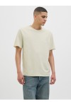 JACK & JONES CANGGU SLUB ELEMENT BACK TEE CELADON TINT 12276819