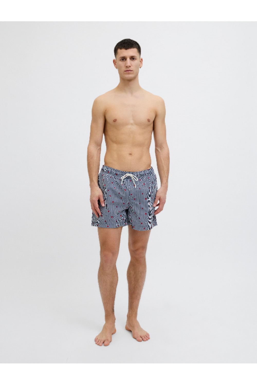 JACK & JONES MAUI JJSWIM MINI STRIPE AKM NAVY BLAZER 12272933