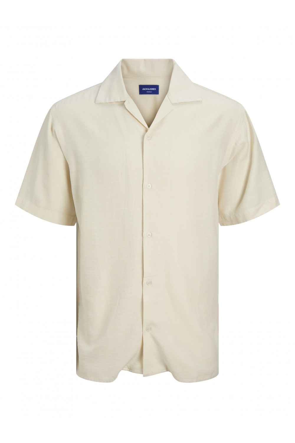 JACK & JONES CABANA VARENNA SLUB SHIRT ANTIQUE WHITE 12271115