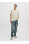 JACK & JONES CANGGU SLUB ELEMENT BACK TEE CELADON TINT 12276819