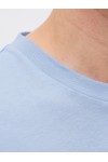 JACK & JONES PORTO TEE SS CREW NECK CHAMRAY BLUE 12269429
