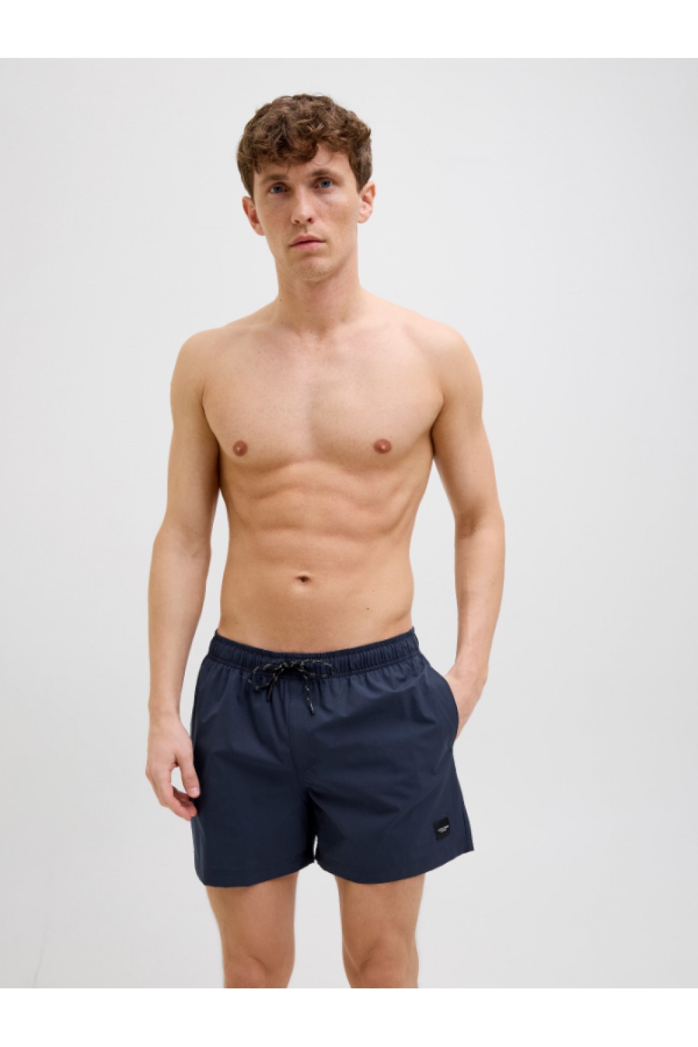 JACK & JONES MAUI JJSWIM SOLID AKM NAVY BLAZER 12272776