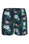 JACK & JONES SWIM SHORTS MAUI NOVELTY NAVY BLAZER 12272809