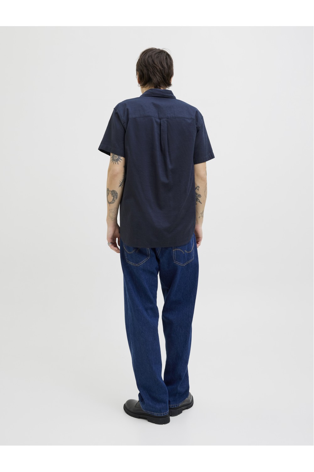 JACK & JONES PIERRE SLUB SHIRT SKY CAPTAIN 12270087