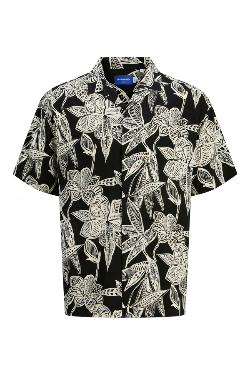 JACK & JONES LUKE FOREST DAY SHIRT BLACK 12274953