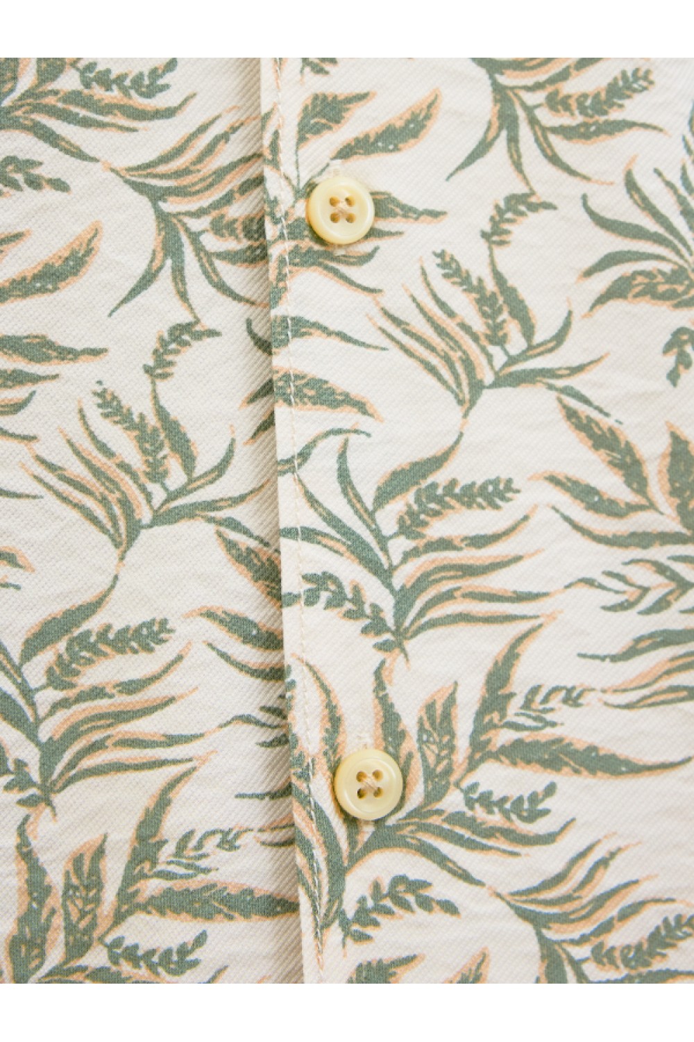 JACK & JONES LULINCOLN PRINT RESORT S/S SHIRT FOUR LEAF COVER 12278834