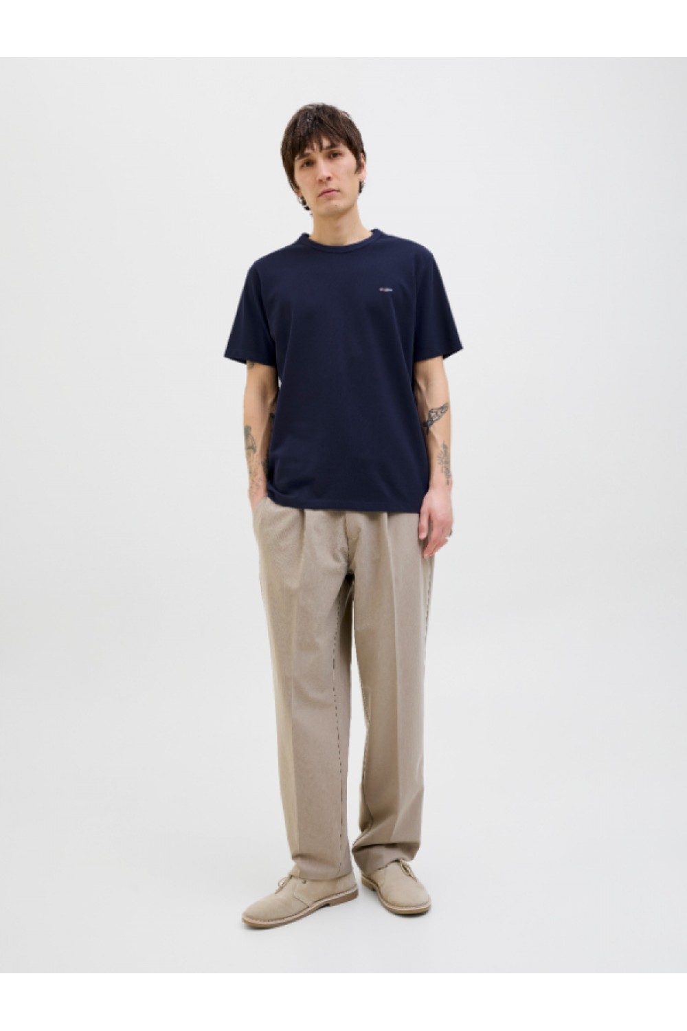 JACK & JONES BLUALVES SS TEE MARITIME BLUE 12276801