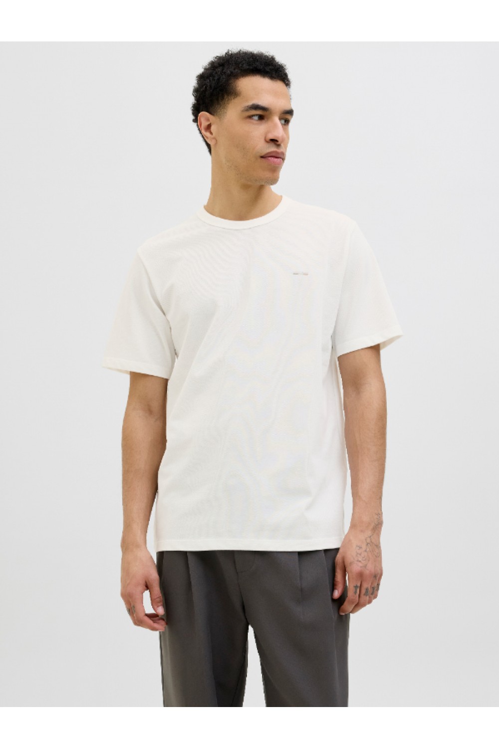 JACK & JONES BLUALVES SS TEE CLOUD DANCER 12276801