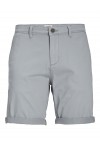 JACK & JONES BOWIE SOLID CHINO SHORTS ULTIMATE GREY 12165604