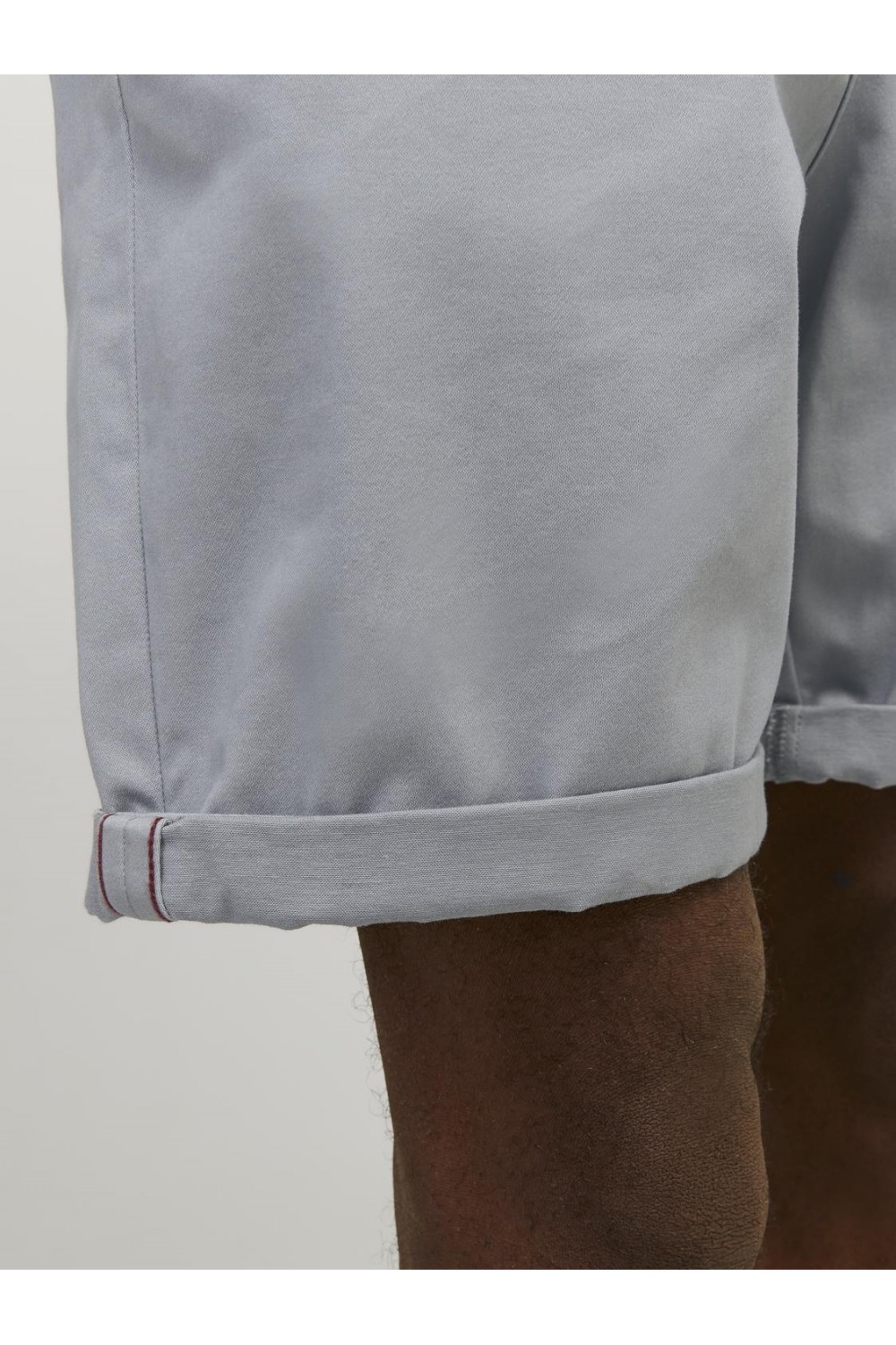 JACK & JONES BOWIE SOLID CHINO SHORTS ULTIMATE GREY 12165604