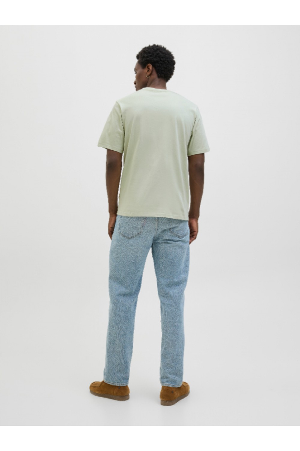 JACK & JONES ALMERIA BRANDING TEE SS CREW NECK CELADON TINT 12276784