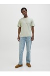JACK & JONES ALMERIA BRANDING TEE SS CREW NECK CELADON TINT 12276784