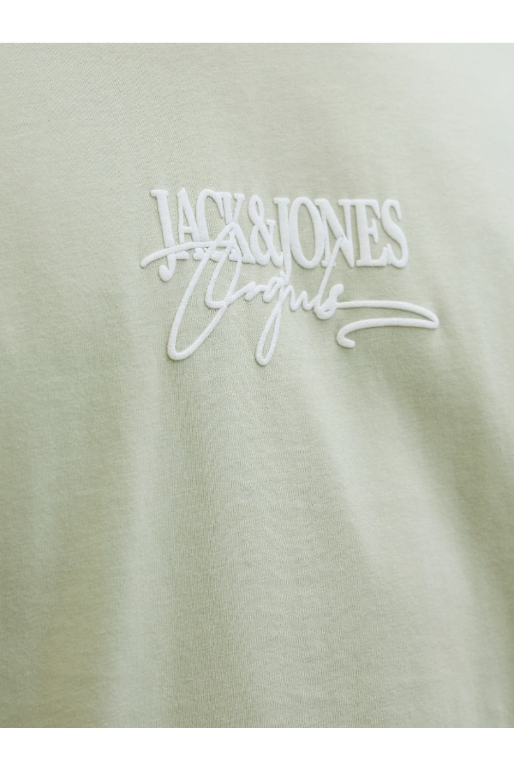JACK & JONES ALMERIA BRANDING TEE SS CREW NECK CELADON TINT 12276784