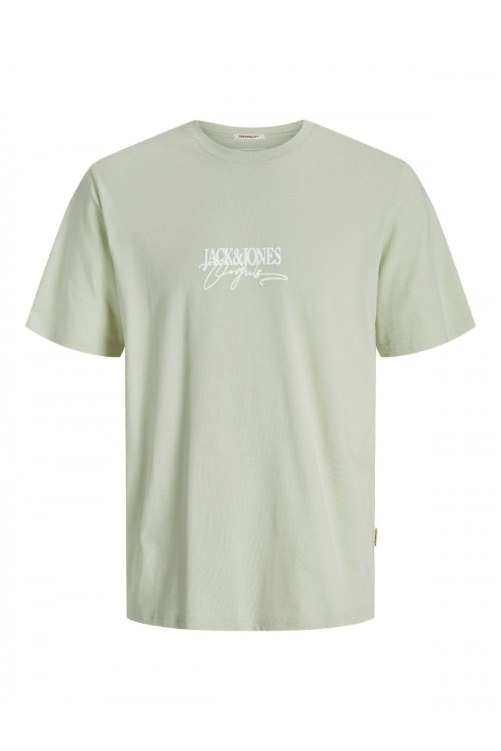 JACK & JONES ALMERIA BRANDING TEE SS CREW NECK CELADON TINT 12276784