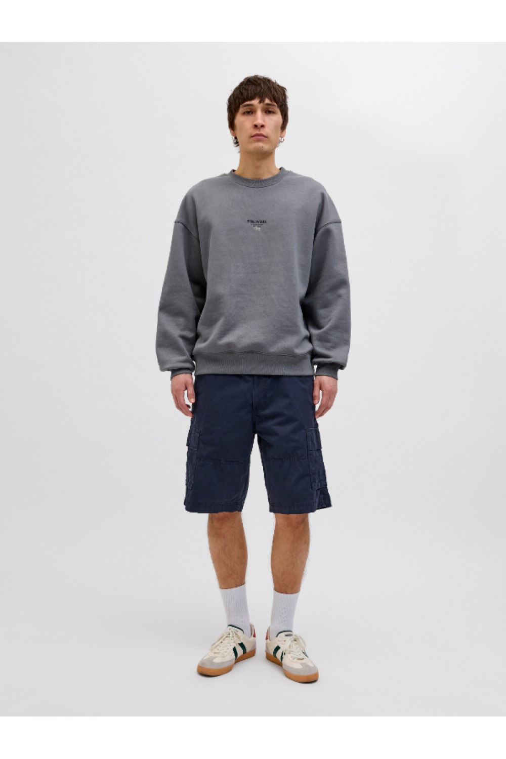 JACK & JONES COLE MATEO CARGO SHORTS DARK NAVY 12274389