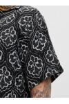 JACK & JONES HYDRA NOTO SHIRT SS BLACK 12277230