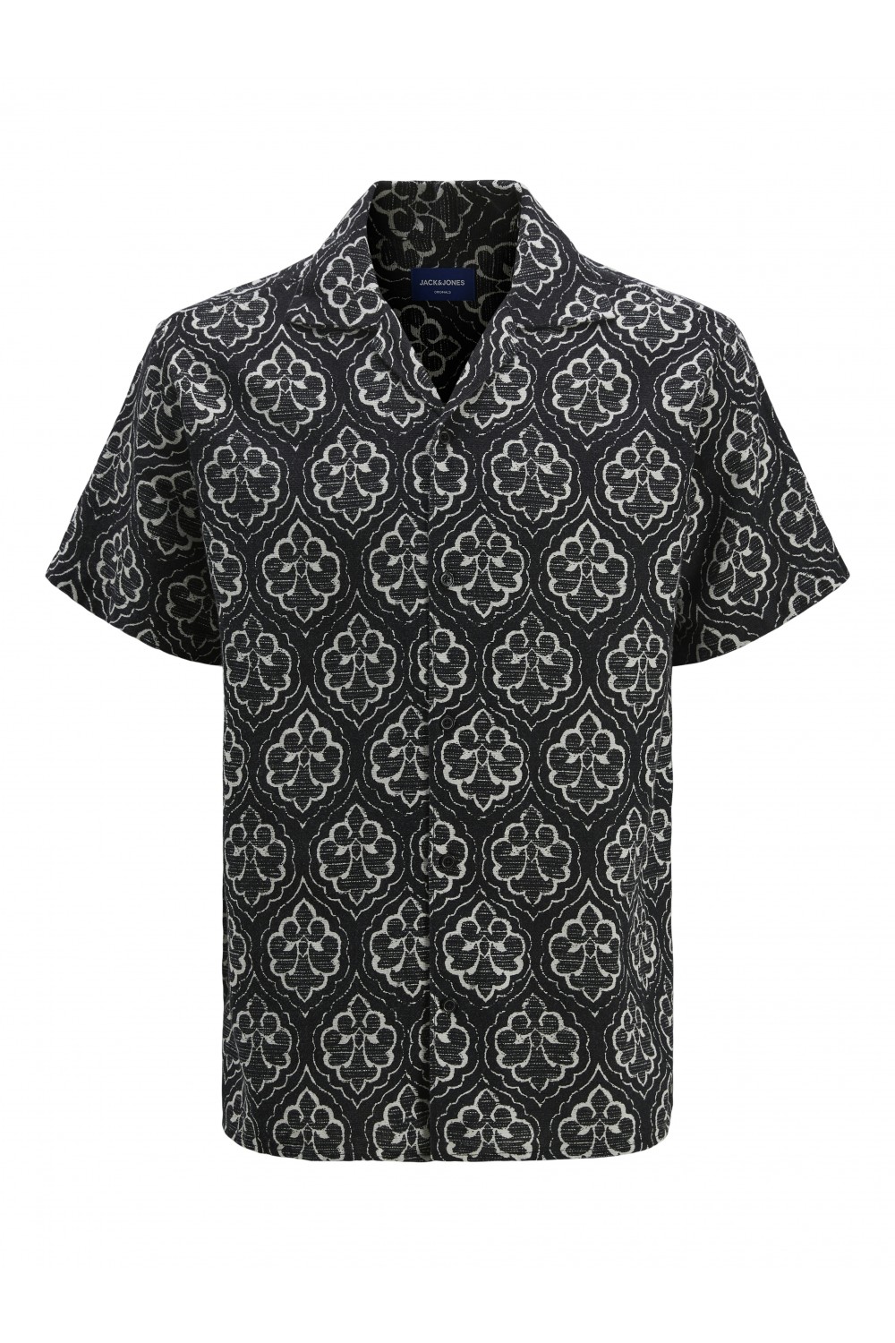 JACK & JONES HYDRA NOTO SHIRT SS BLACK 12277230