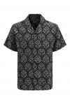 JACK & JONES HYDRA NOTO SHIRT SS BLACK 12277230