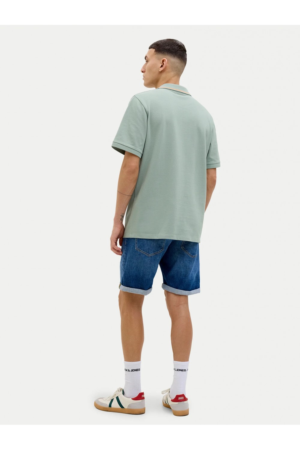 JACK & JONES HUDSON POLO SS ICE BERG 12269238