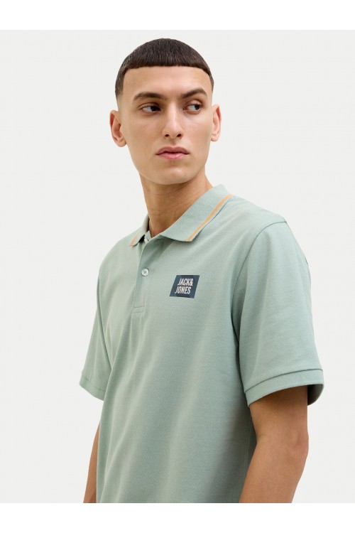 JACK & JONES HUDSON POLO SS ICE BERG 12269238
