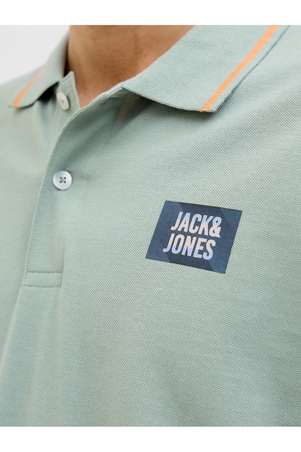 JACK & JONES HUDSON POLO SS ICE BERG 12269238
