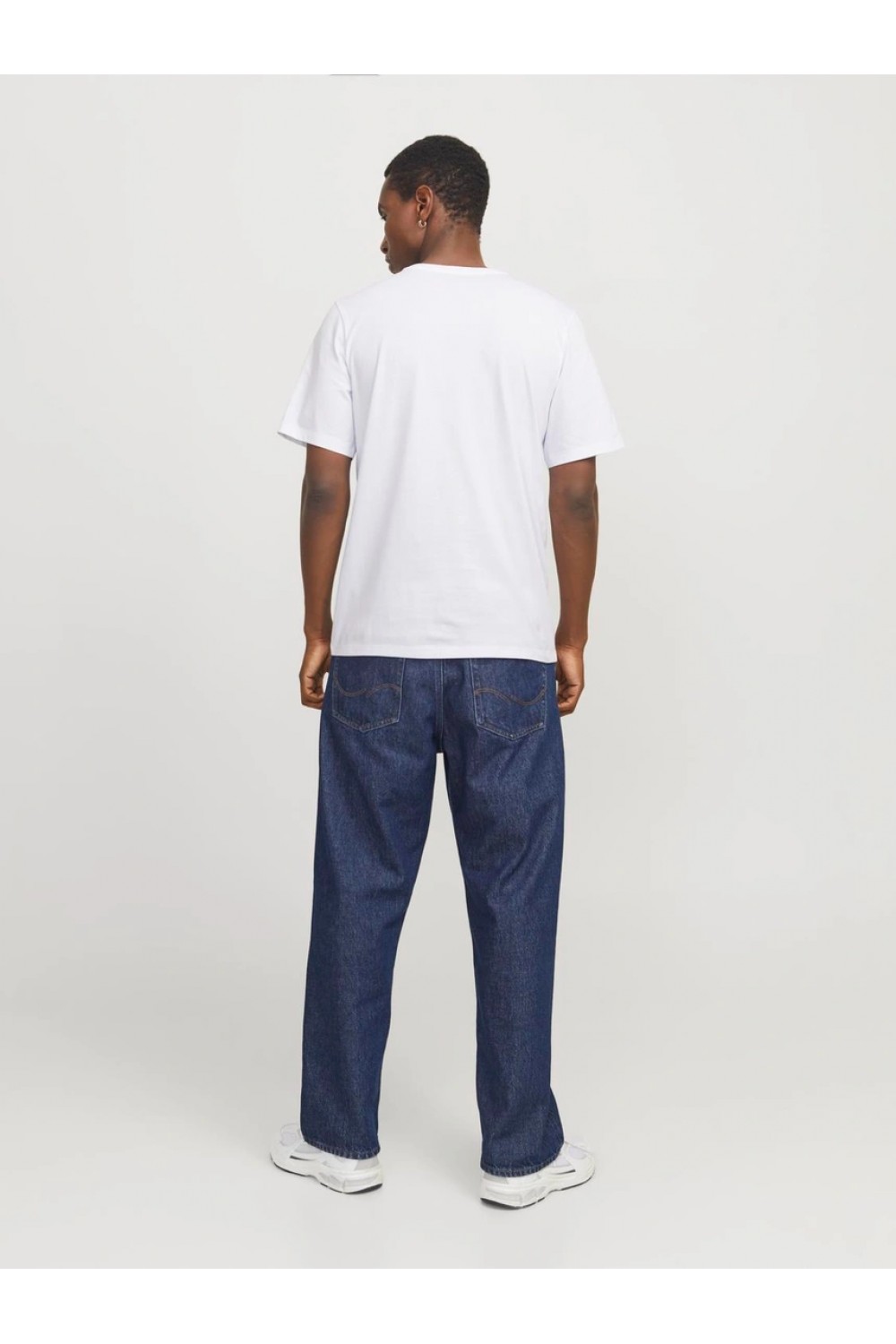 JACK & JONES LOGO TEE SS O-NECK 2 WHITE 12268267