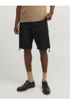 JACK & JONES JPSTCOLE BARKLEY CARGO SHORTS BLACK 12248685