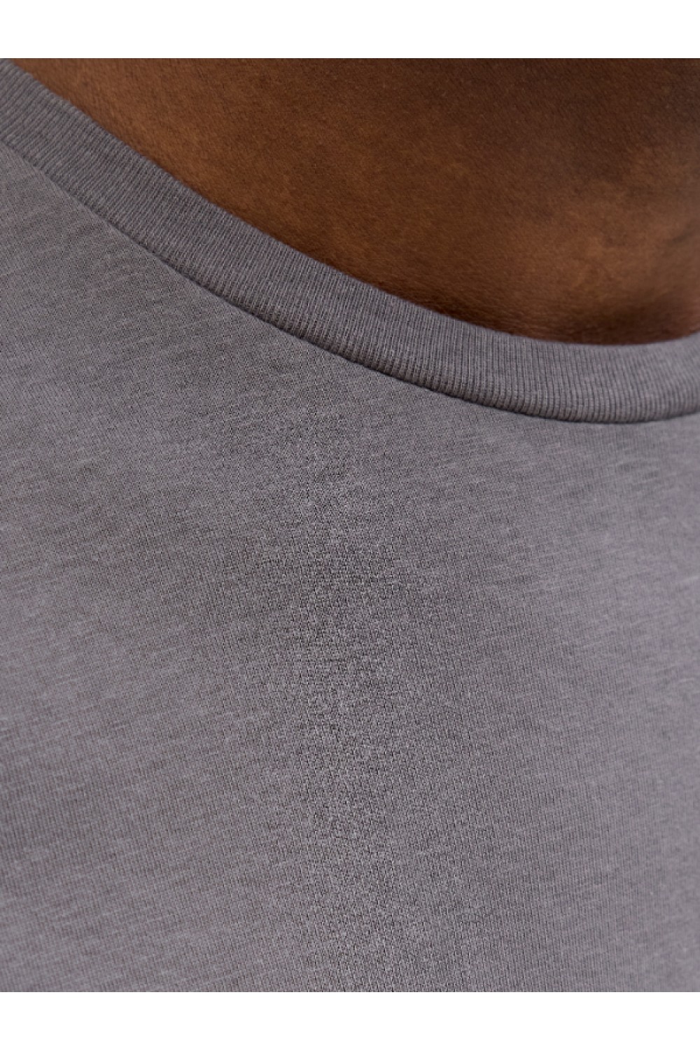 JACK & JONES JAXON TEE SS CREW NECK CASTLEROCK 12269390