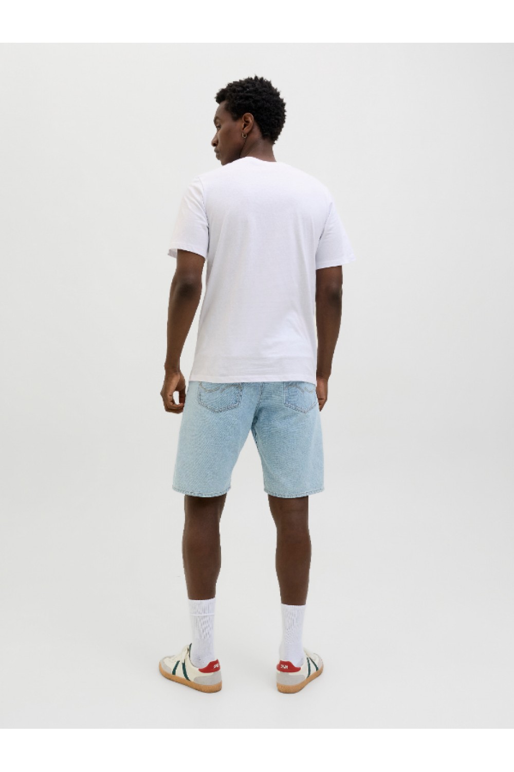 JACK & JONES JAXON TEE SS CREW NECK WHITE 12269390