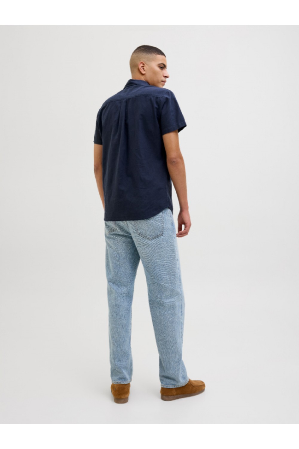 JACK & JONES SUMMER SHIRT SS NAVY BLAZER 12269329