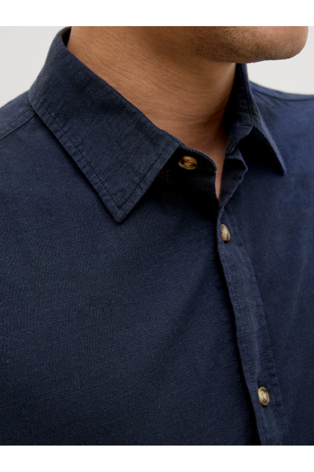 JACK & JONES SUMMER SHIRT SS NAVY BLAZER 12269329